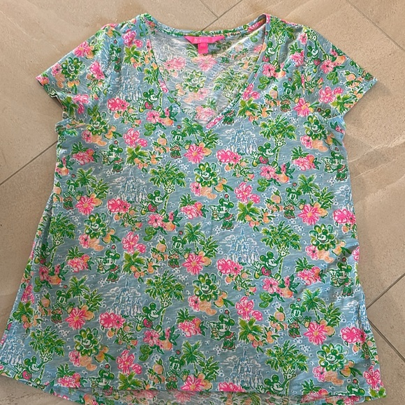 RARE DISNEY / LILLY PULITZER  SIZE XL (And, EARS TO MATCH!) - Picture 7 of 8